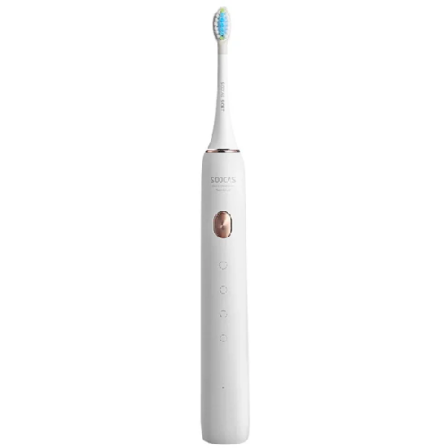Электрическая зубная щетка SOOCAS X3U белая (2 насадки+щеточка для лица) фото 