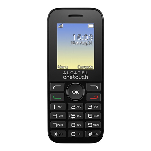 Телефон Alcatel OT-1016D Volcano Black фото 