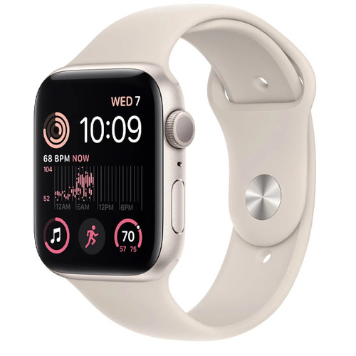 Умные часы Apple Watch SE (2023) 40mm Aluminum Case with Sport Band Starlight S/M фото 