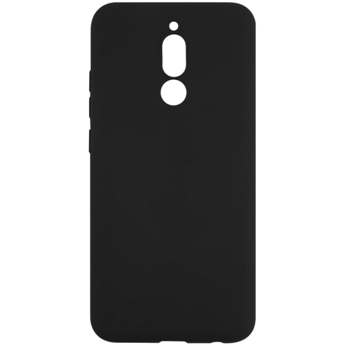 Накладка силиконовая BoraSCO Microfiber Case Xiaomi Redmi 8 Black фото 