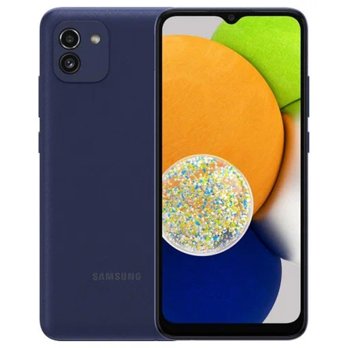 Телефон Samsung A035F/DS Galaxy A03 64Gb Blue фото 