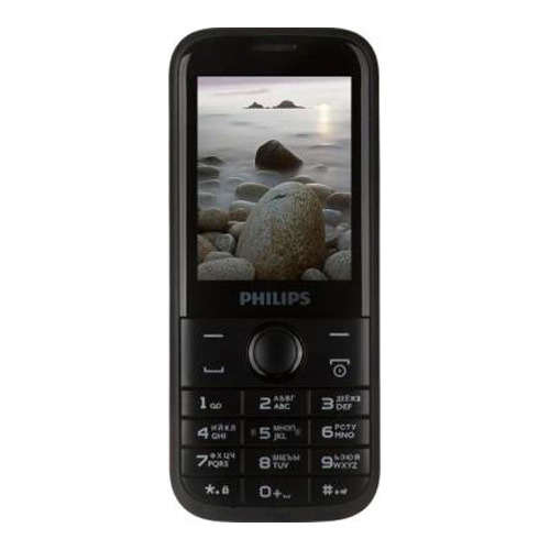 Телефон Philips E160, Black фото 