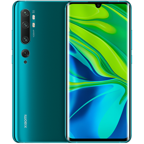 Телефон Xiaomi Mi Note 10 128Gb Ram 6Gb Aurora Green фото 