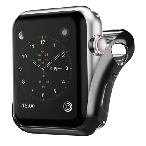 Чехол InterStep Sport для Apple Watch 40 mm Silicone Case Black фото 